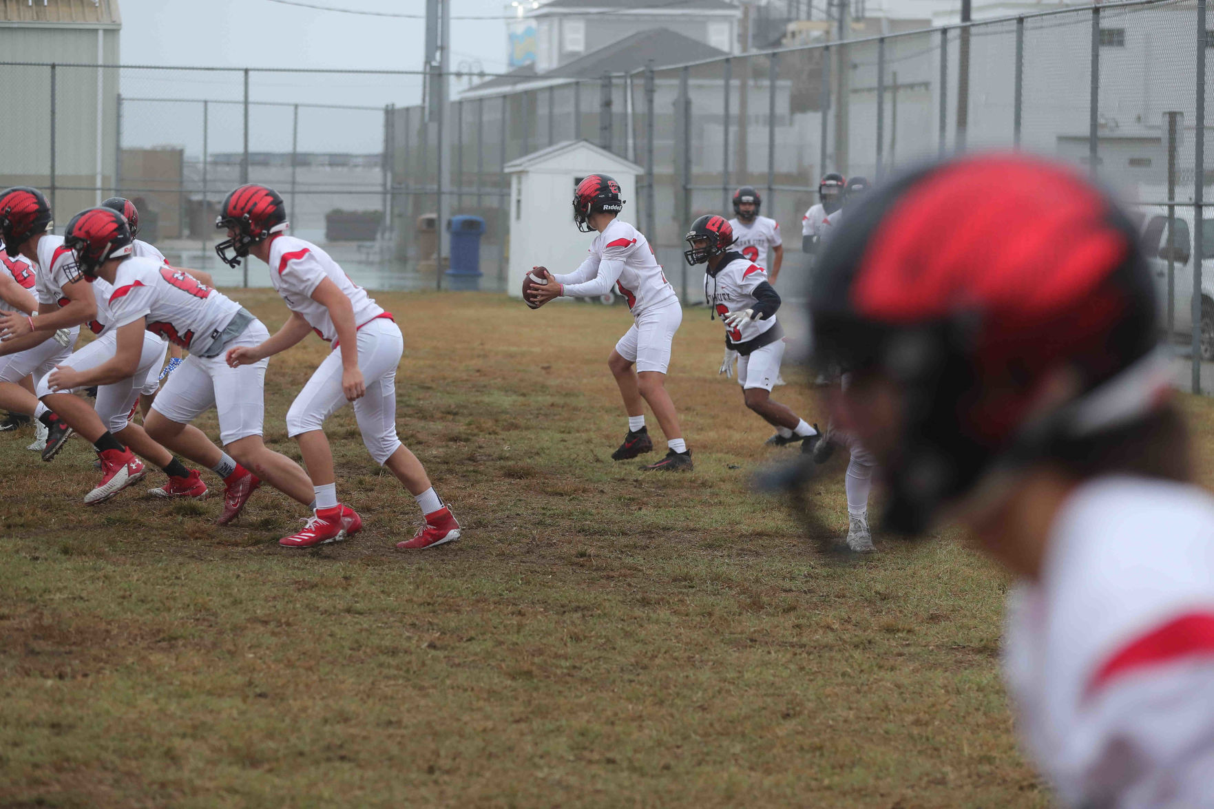 Ocean City football Practice